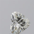 Diamante Naturale Taglio Cuore 1.11ct EX/EX H VS1 - IGI - 6.61x7.4x4.18mm