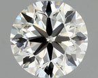 Diamante Naturale Taglio Brillante 0.5ct VG/VG/VG I VS2 - GIA - 5.01x4.98x3.17mm