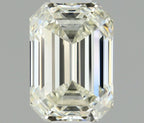 Diamante Naturale Taglio Smeraldo 0.52ct EX/EX J VVS1 - IGI - 5.43x3.77x2.6mm