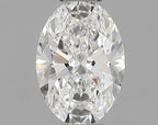 Diamante Naturale Taglio Ovale 0.45ct VG/EX F VVS1 - GIA - 5.95x4.23x2.7mm