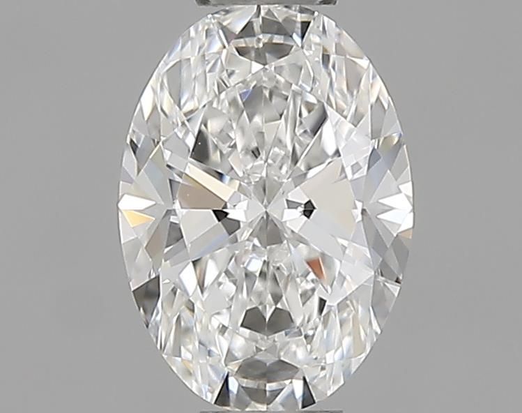 Diamante Naturale Taglio Ovale 0.45ct VG/EX F VVS1 - GIA - 5.95x4.23x2.7mm