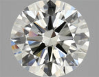 Diamante Naturale Taglio Brillante 1.61ct 3EX J VVS1 - IGI - 7.54x7.59x4.53mm