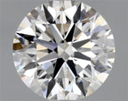 Diamante Naturale Taglio Brillante 1.3ct 3EX F VVS1 - GIA - 6.95x6.92x4.35mm
