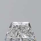 Diamante Naturale Taglio Trapezio 0.41ct EX/EX F IF - GIA - 6.56x3.84x2.45mm