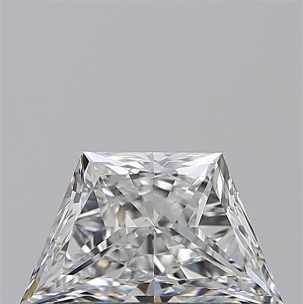 Diamante Naturale Taglio Trapezio 0.7ct VG/EX F VVS1 - GIA - 7.67x4.48x2.97mm