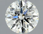 Diamante Naturale Taglio Brillante 0.37ct EX/EX/VG J IF - GIA - 4.6x4.56x2.86mm