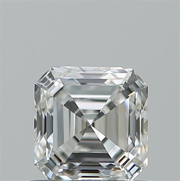 Diamante Naturale Taglio Asscher 0.7ct VG/VG F VVS2 - GIA - 4.9x4.82x3.27mm