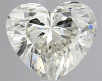 Diamante Naturale Taglio Cuore 1.7ct VG/EX J VVS2 - IGI - 7.24x8.34x4.67mm