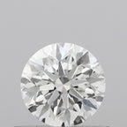 Diamante Naturale Taglio Brillante 0.51ct 3EX F VS1 - IGI - 5.07x5.08x3.19mm