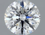 Diamante Naturale Taglio Brillante 0.66ct 3EX D FL - GIA - 5.57x5.54x3.48mm