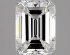 Diamante Naturale Taglio Smeraldo 0.5ct EX/VG F VVS1 - GIA - 5.31x3.86x2.68mm