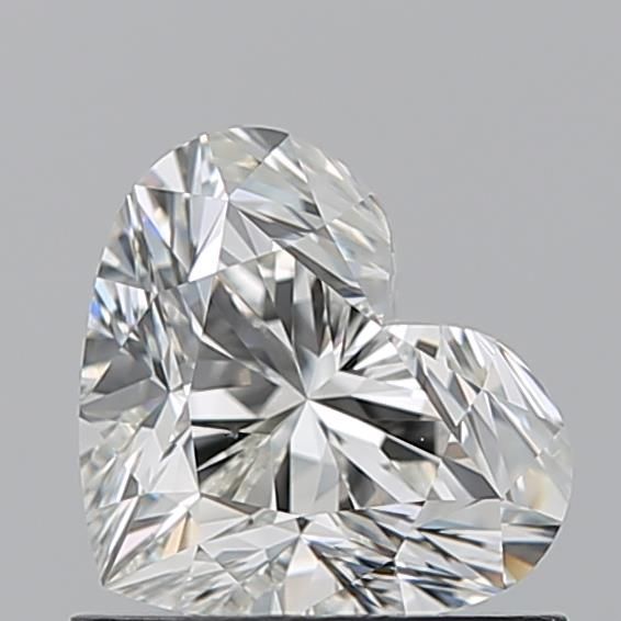 Diamante Naturale Taglio Cuore 0.9ct EX/EX J VS1 - GIA - 5.6x6.67x4.25mm