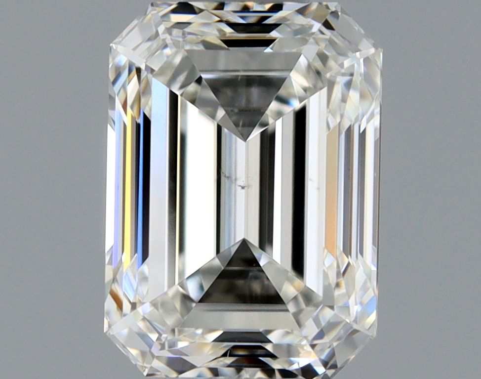Diamante Naturale Taglio Smeraldo 0.6ct VG/EX I VS2 - GIA - 5.5x3.99x2.76mm