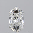 Diamante Naturale Taglio Particolare 0.5ct VG/VG G VVS2 - GIA - 7.14x3.82x2.59mm
