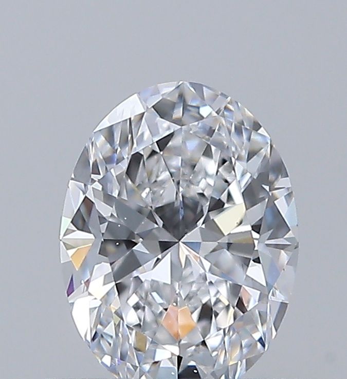 Diamante Naturale Taglio Ovale 0.5ct VG/EX D VS2 - GIA - 5.97x4.46x2.82mm