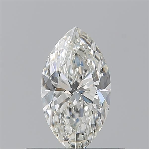 Diamante Naturale Taglio Marquise 0.5ct VG/VG J IF - GIA - 7.59x4.1x2.69mm