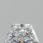 Diamante Naturale Taglio Trapezio 0.31ct G/EX D IF - GIA - 6.34x3.38x2.21mm