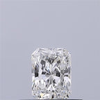 Diamante Naturale Taglio Radiant 0.3ct VG/VG E VVS1 - GIA - 4.6x3.4x2.31mm