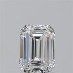 Diamante Naturale Taglio Smeraldo 1.3ct VG/EX E VVS1 - GIA - 7.15x5.15x3.52mm