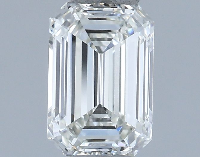Diamante Naturale Taglio Smeraldo 0.5ct VG/EX I VVS1 - IGI - 5.6x3.82x2.42mm