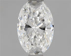 Diamante Naturale Taglio Ovale 0.6ct G/VG F IF - GIA - 7.11x4.72x2.74mm
