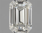 Diamante Naturale Taglio Smeraldo 0.9ct EX/EX H VVS2 - IGI - 6.37x4.43x3.1mm