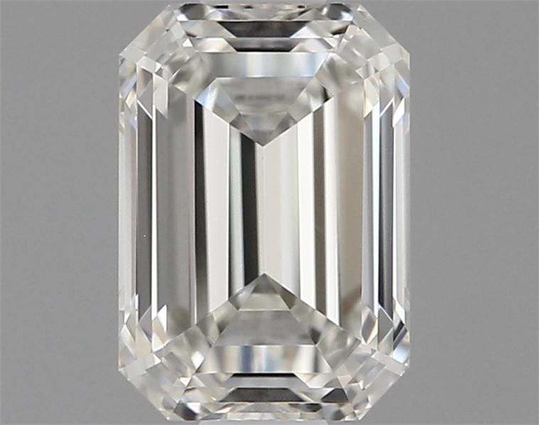Diamante Naturale Taglio Smeraldo 0.9ct EX/EX H VVS2 - IGI - 6.37x4.43x3.1mm