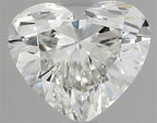 Diamante Naturale Taglio Cuore 1.22ct EX/EX I VVS1 - GIA - 6.5x7.54x4.27mm