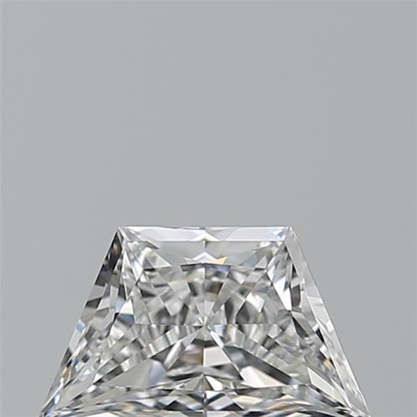 Diamante Naturale Taglio Trapezio 0.61ct EX/EX E VVS1 - GIA - 7.39x4.33x2.85mm