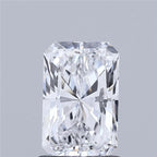 Diamante Naturale Taglio Radiant 1.01ct VG/EX D VS2 - GIA - 7.51x4.88x3.31mm