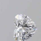 Diamante Naturale Taglio Cuore 0.9ct EX/EX D VVS2 - GIA - 5.77x6.67x3.98mm