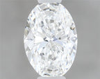Diamante Naturale Taglio Ovale 0.5ct G/VG E VS1 - GIA - 6.25x4.28x2.77mm