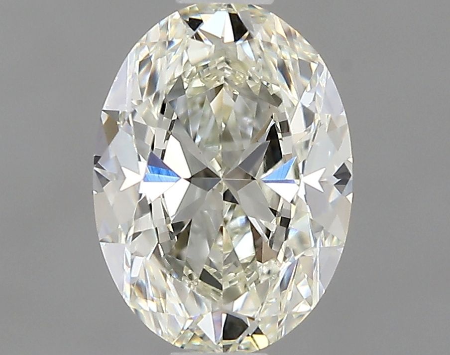 Diamante Naturale Taglio Ovale 0.9ct VG/VG J VS1 - GIA - 7.32x5.34x3.28mm