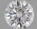 Diamante Taglio Brillante 0.18ct EX/VG/EX D VS1 - GIA - 3.59x3.61x2.26mm