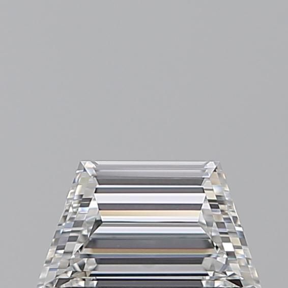 Diamante Naturale Taglio Trapezio 0.5ct VG/EX E VVS2 - GIA - 6.5x3.77x2.42mm