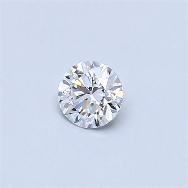 Diamante Taglio Brillante 0.23ct VG/EX/EX D VVS2 - GIA - 3.91x3.87x2.45mm