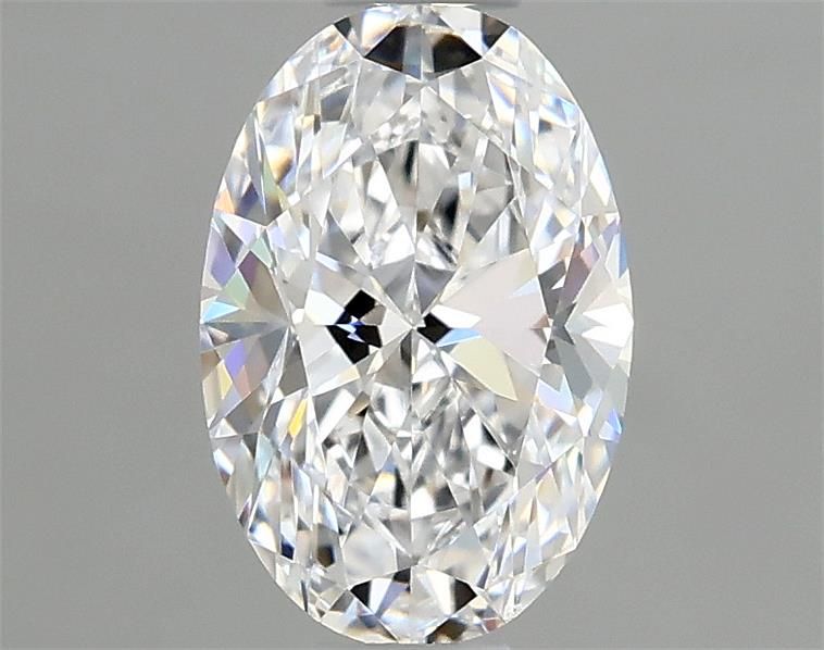 Diamante Naturale Taglio Ovale 0.75ct VG/EX D VVS1 - GIA - 7.44x4.96x3.16mm