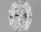 Diamante Naturale Taglio Ovale 0.45ct G/VG H VVS2 - GIA - 5.96x4.3x2.61mm