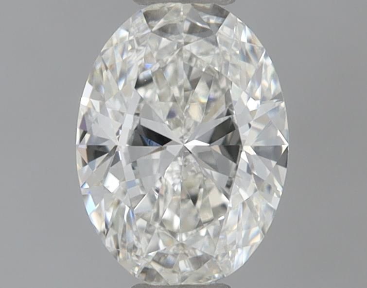 Diamante Naturale Taglio Ovale 0.45ct G/VG H VVS2 - GIA - 5.96x4.3x2.61mm
