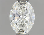 Diamante Naturale Taglio Ovale 0.46ct G/EX H VVS2 - GIA - 5.97x4.3x2.72mm