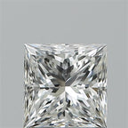 Diamante Naturale Taglio Princess 0.9ct G/EX G VVS1 - GIA - 5.31x5.19x3.85mm