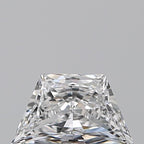 Diamante Naturale Taglio Trapezio 0.47ct VG/EX E IF - GIA - 7.06x4.07x2.48mm