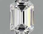 Diamante Naturale Taglio Smeraldo 0.5ct G/VG D VS1 - GIA - 5.24x3.75x2.54mm