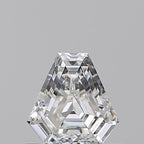 Diamante Naturale Taglio Scudo 0.52ct VG/EX E IF - GIA - 5.33x5.31x2.72mm
