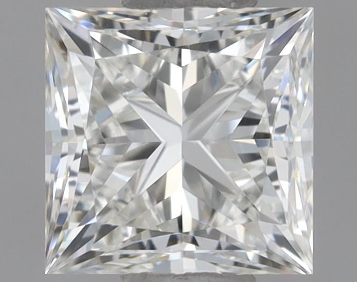 Diamante Naturale Taglio Princess 0.46ct EX/EX I VVS1 - GIA - 4.07x4.06x2.99mm