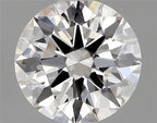 Diamante Naturale Taglio Brillante 0.76ct 3EX E VVS1 - GIA - 5.91x5.86x3.58mm