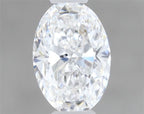 Diamante Naturale Taglio Ovale 0.35ct G/EX D VVS2 - GIA - 5.74x3.89x2.4mm