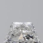 Diamante Naturale Taglio Trapezio 0.42ct VG/EX F VS1 - GIA - 6.79x3.79x2.43mm