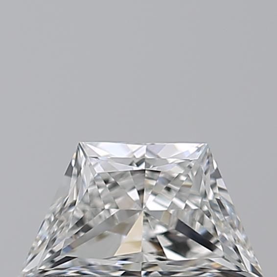 Diamante Naturale Taglio Trapezio 0.42ct VG/EX F VS1 - GIA - 6.79x3.79x2.43mm