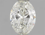 Diamante Naturale Taglio Ovale 0.45ct G/EX I VVS1 - GIA - 6.07x4.35x2.56mm